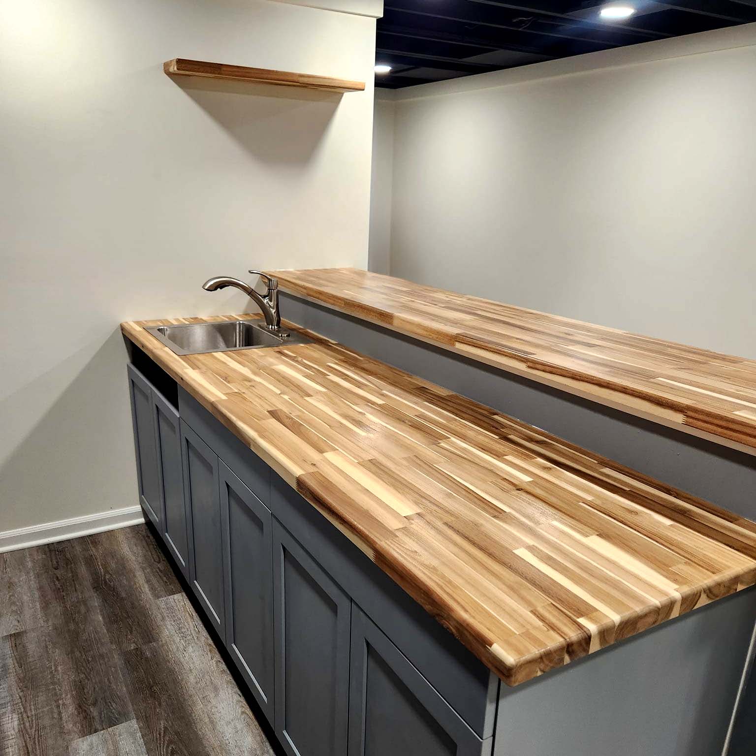 Sink Counter Woodwork